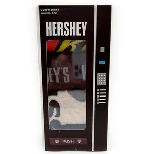 Hershey Bar Candy Crew Socks Mens Womens Reese’s Jolly Rancher Kisses Fun Gift
